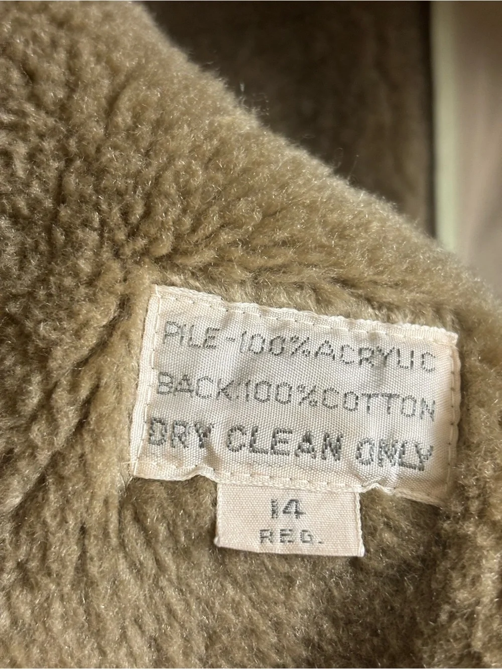 Vintage Misty Harbor Trench Coat Womens 14R Tan Belted Zip Out Liner Warm Jacket